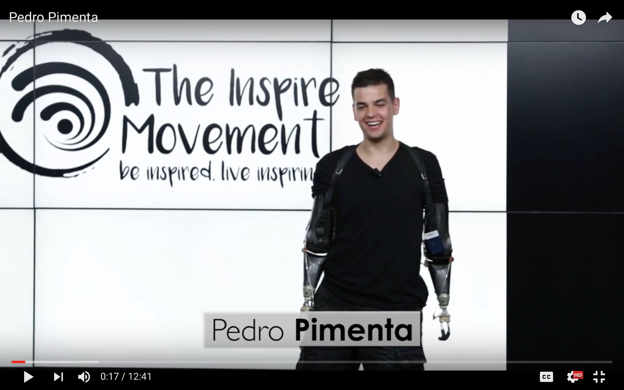 Pedro Pimenta compartilhando
