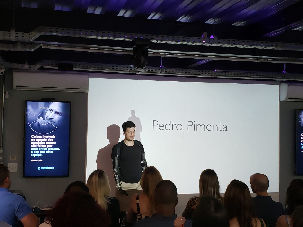 Pedro Pimenta motivando